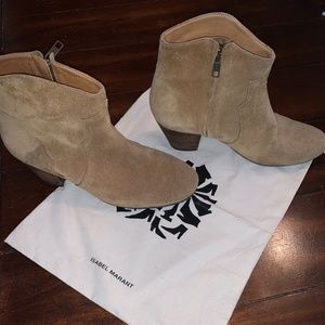 Isabel Marant Dicker Boots Tan Size 6.5